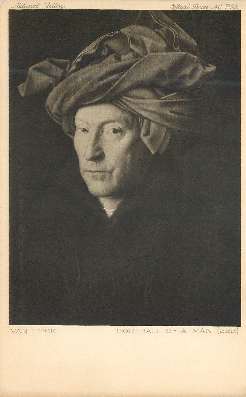 CPA Van esyck portrait of a man