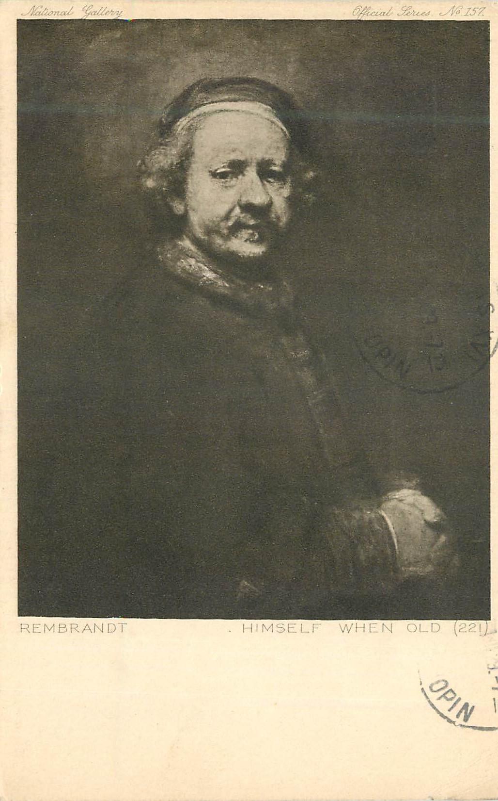 CPA Rembrandt himself when old