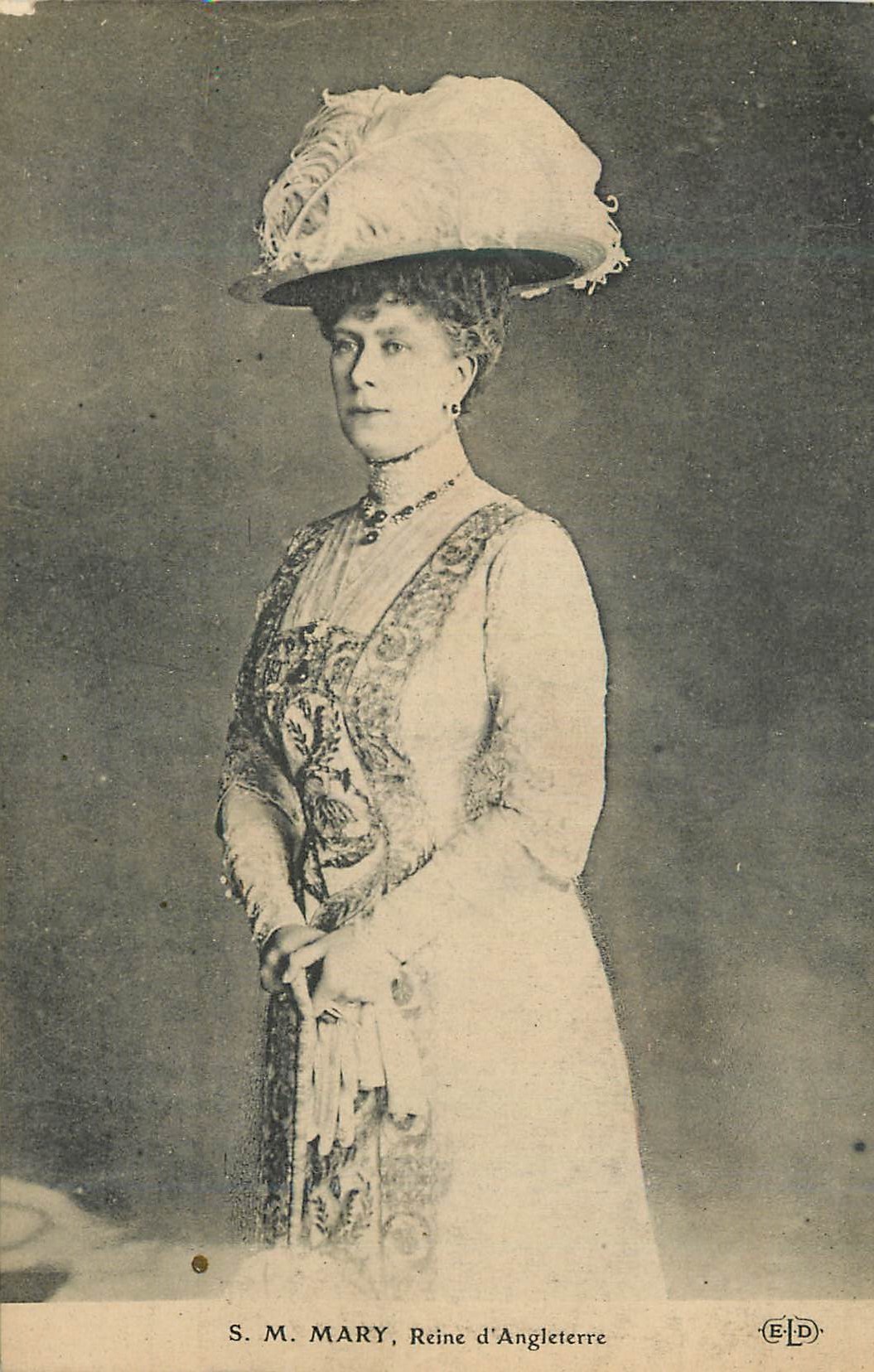 S.M. MARY, Königin von England — Porträt in Kostüm — ELD