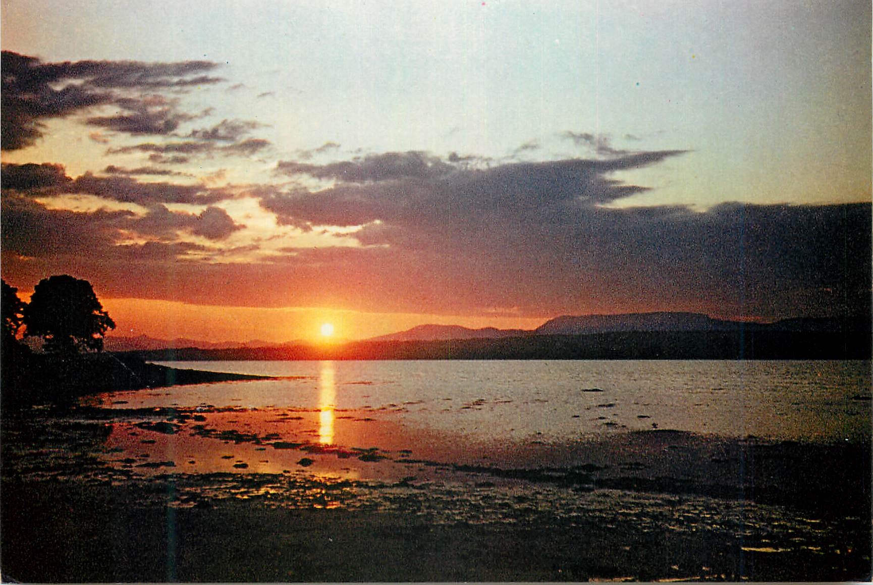 CPM Sunset over beauly firth invernoss shire and ross shire