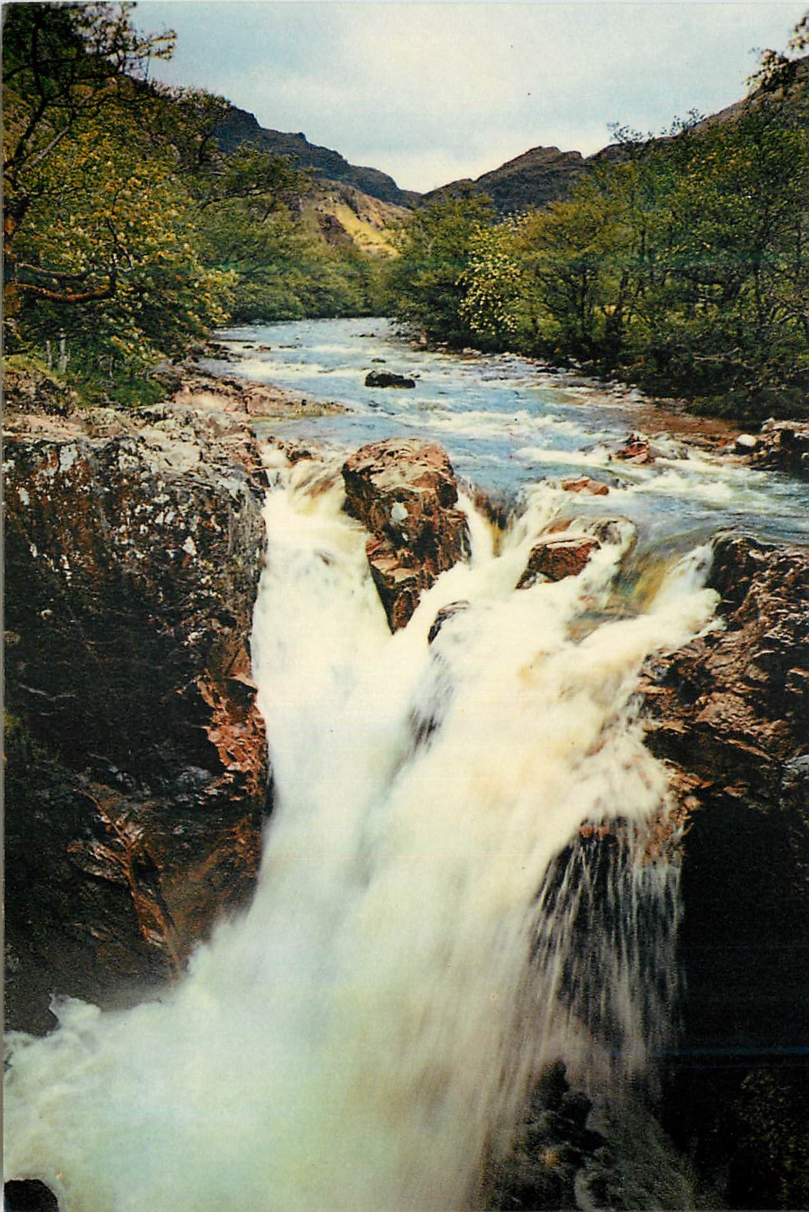 CPM Lower falls glen nevis near fort william inverness shire