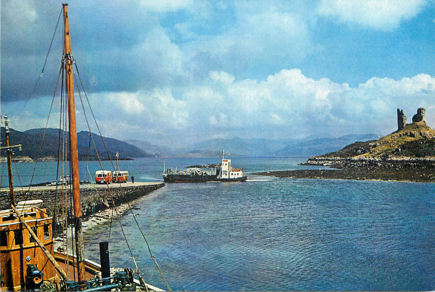 CPM The ferry and castle moil kyleakin isle of skye