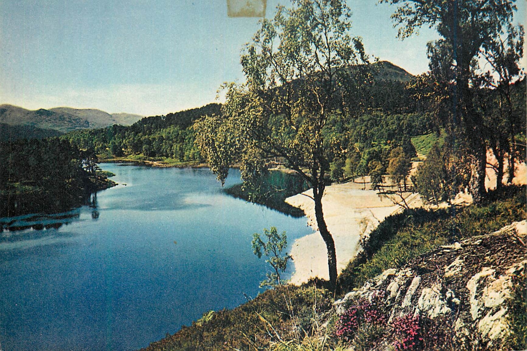 CPM Loch benevian glen affric scotland on of the hydro electic dams in the affric power scheme