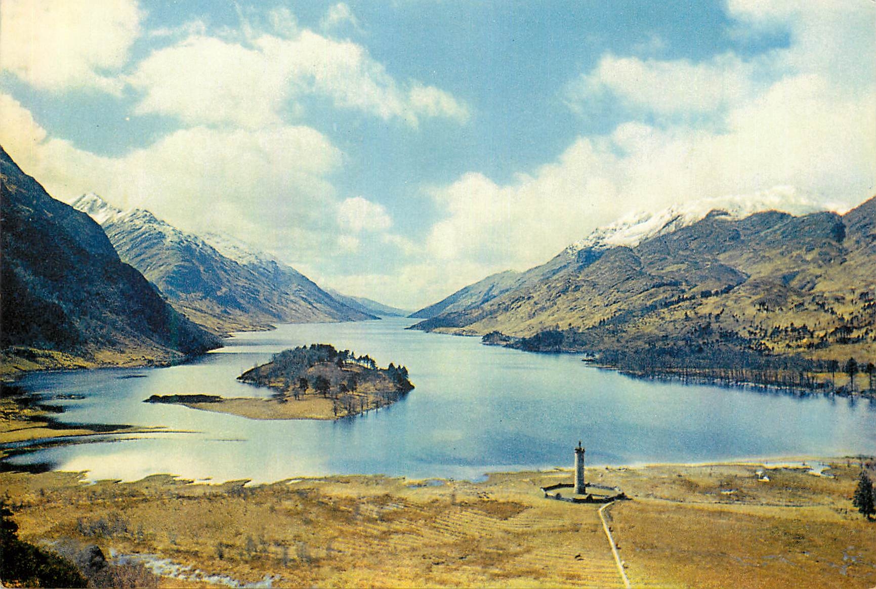 CPM Loch shiel and the monument to the 45 rebellion
