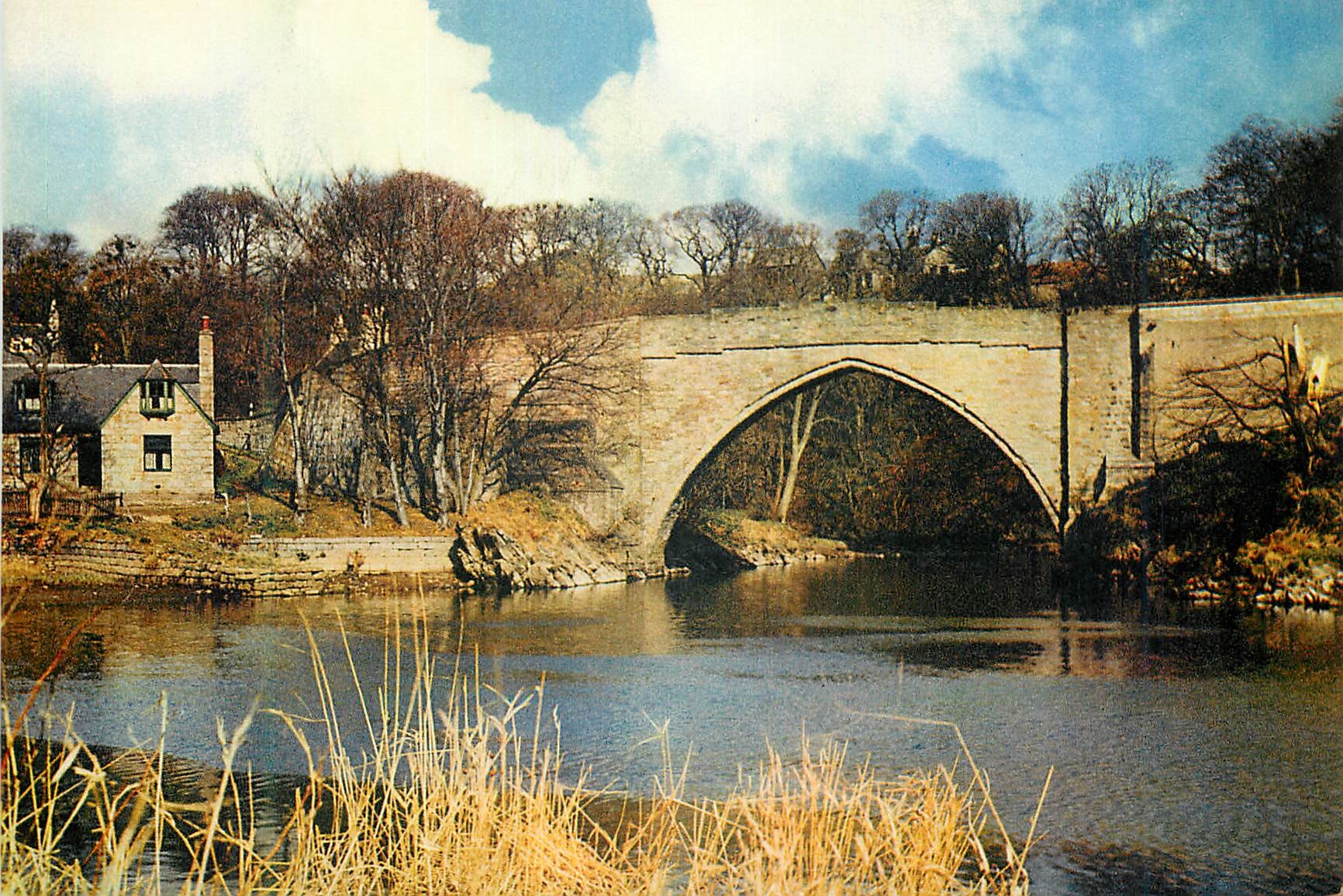 CPM The brig o balgownie over the river don aberdeen scotland