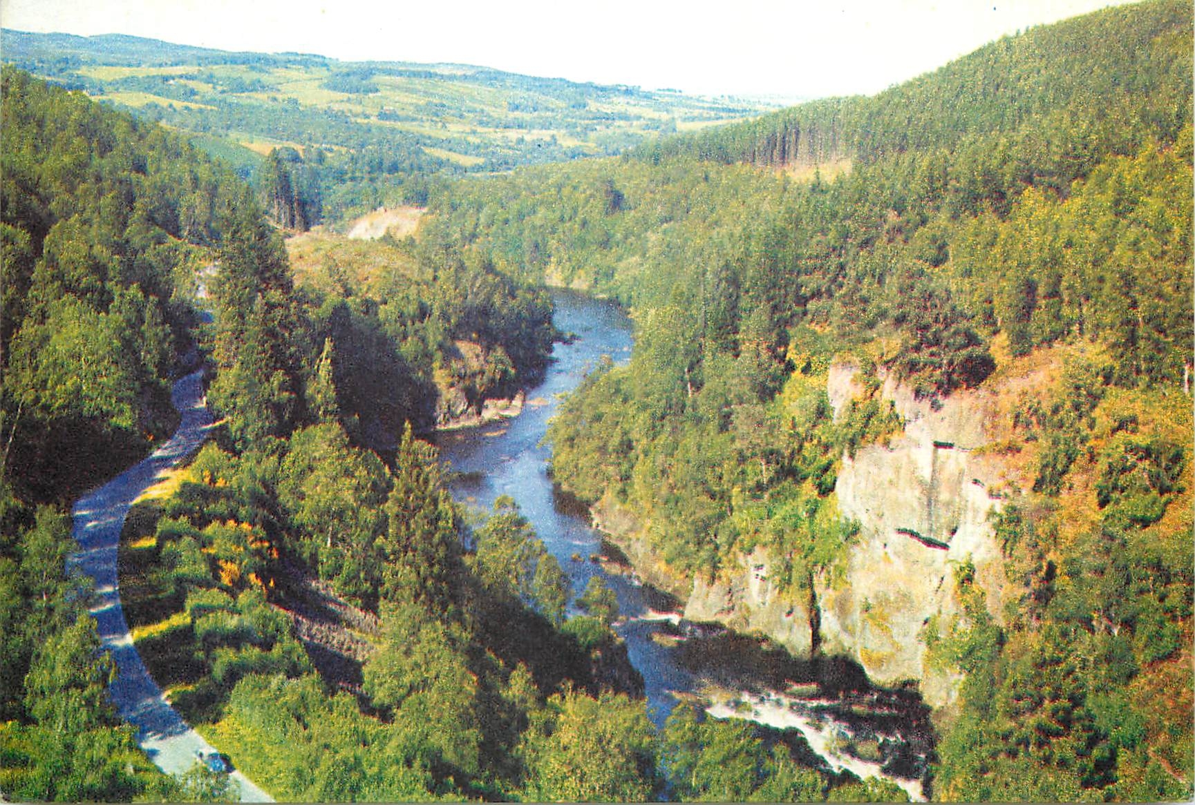 CPM The river at the grand defile of the druim pass