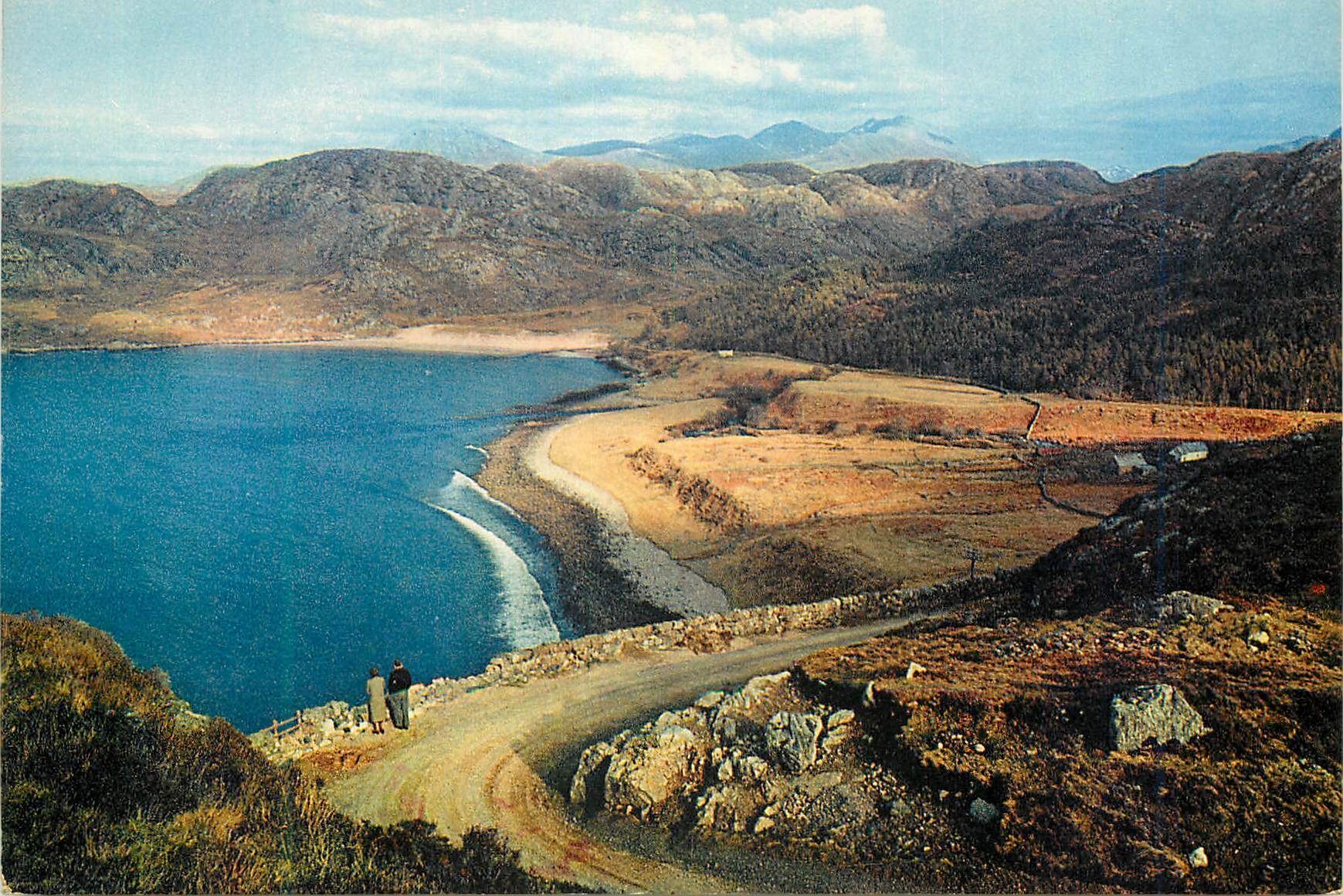 CPM Gruinard bay looking to an teallach 3474 feet from the top of gruinard hill wester ross scotland