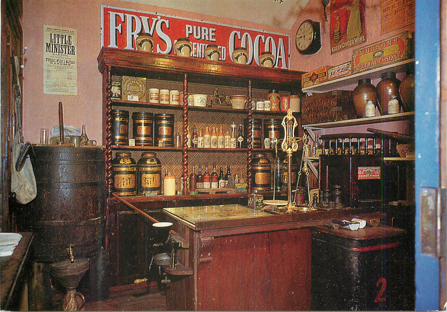 CPM Gladstone court museum diggar interior of william inglis grocer's shop