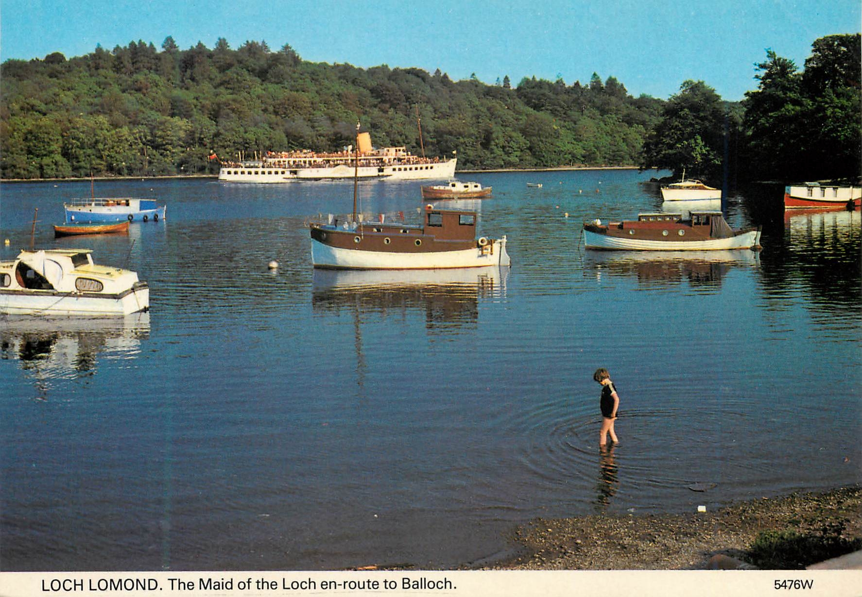 CPM Loch Lomond The Maid of the Loch en Route to Balloch