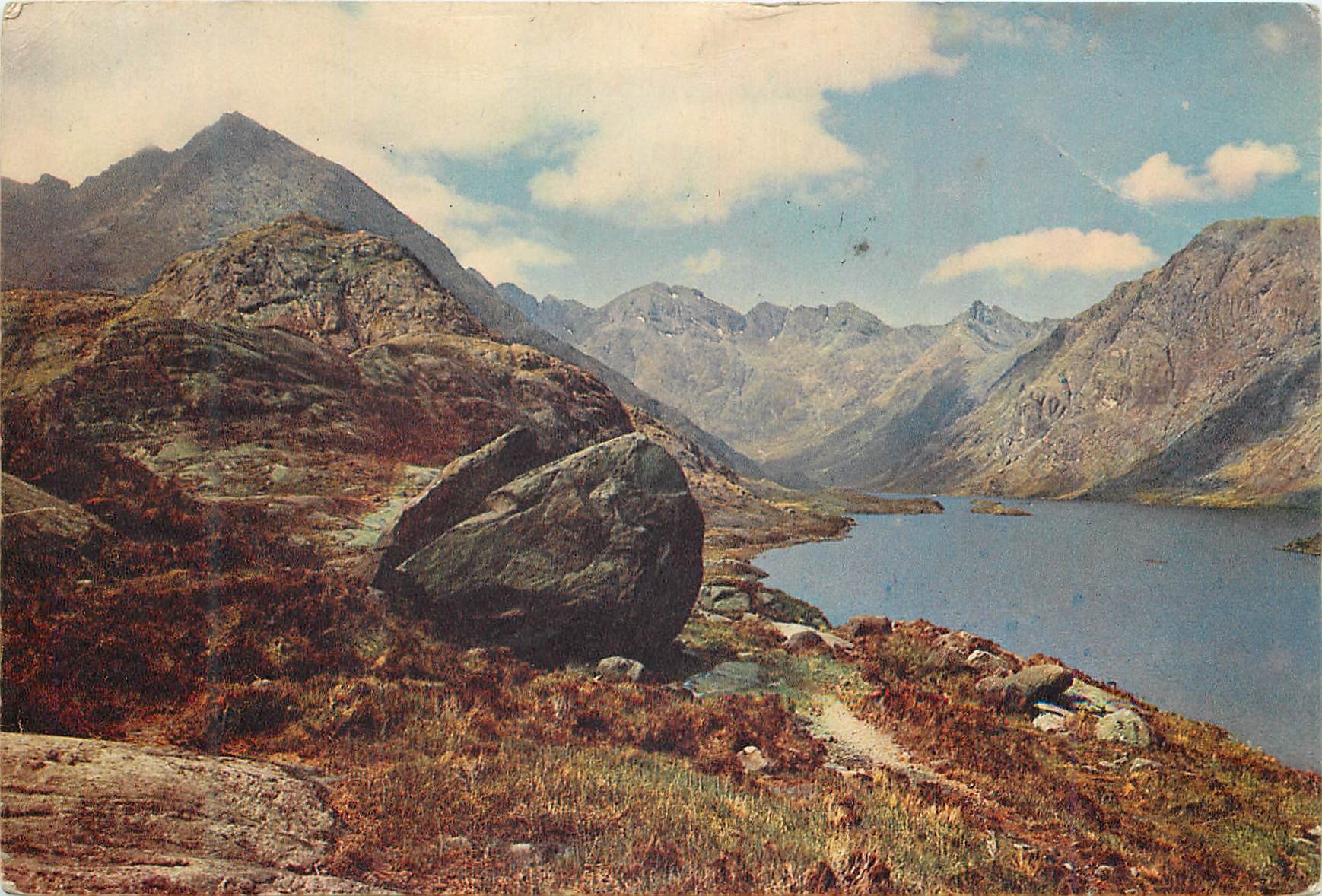 CPM Loch Coruisk in the heart of the Cuillin Hills Isle of Skye
