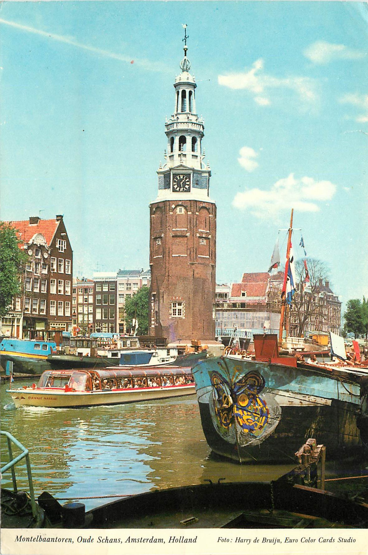 CPA Amsterdam Holland Montelbaan Tower