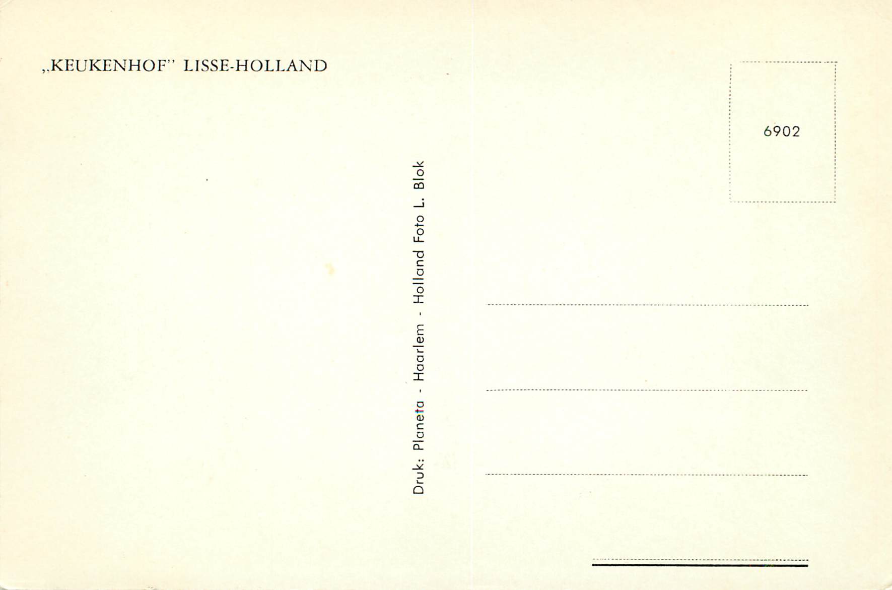 CPM Holland — Rückseite