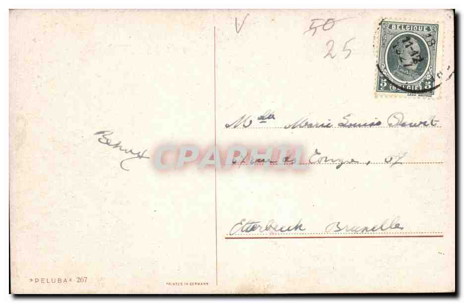 FAntaisie CPA Bateau Boat ship Voilier  — Rückseite