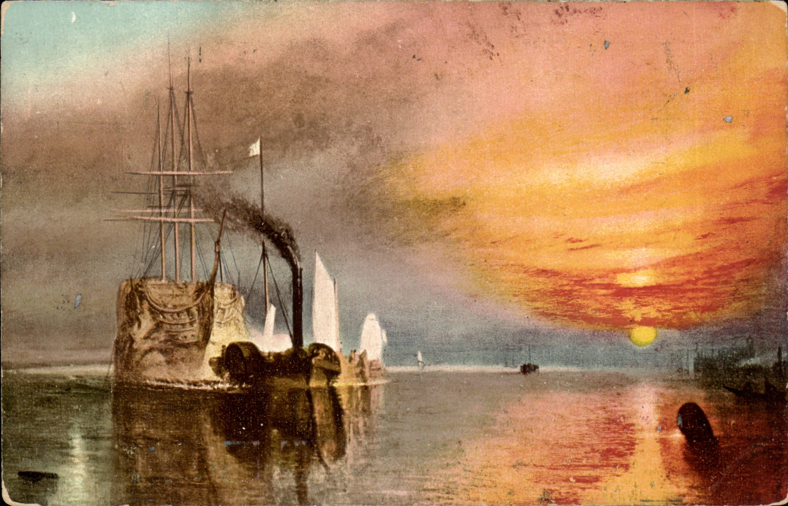 Le Temeraire — bateau de guerre — Édition Photocolor Zürich, n° 23564