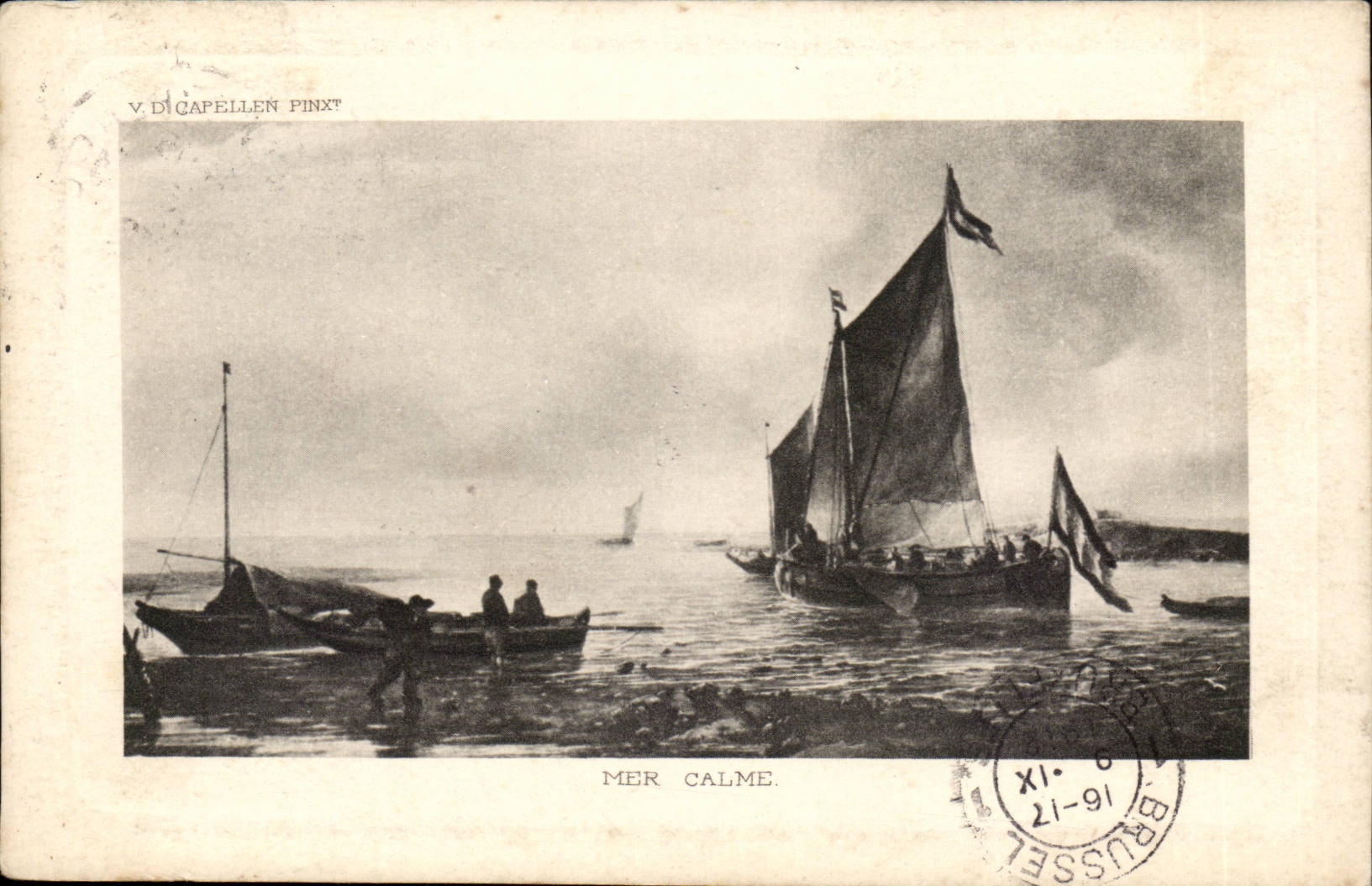 FAntaisie CPA Bateau Boat ship Voilier 