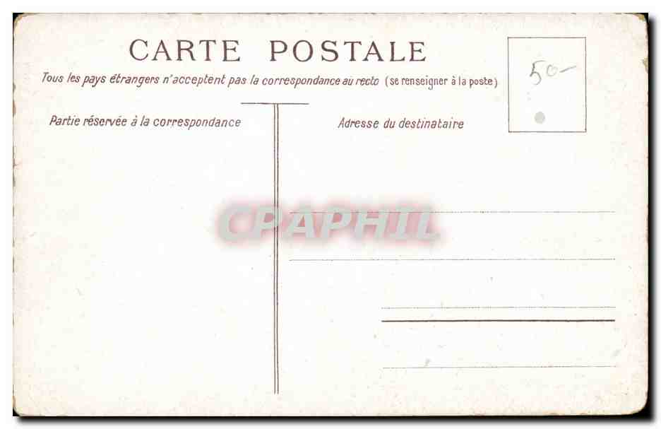 FAntaisie CPA Bateau Boat ship Voilier  — Verso
