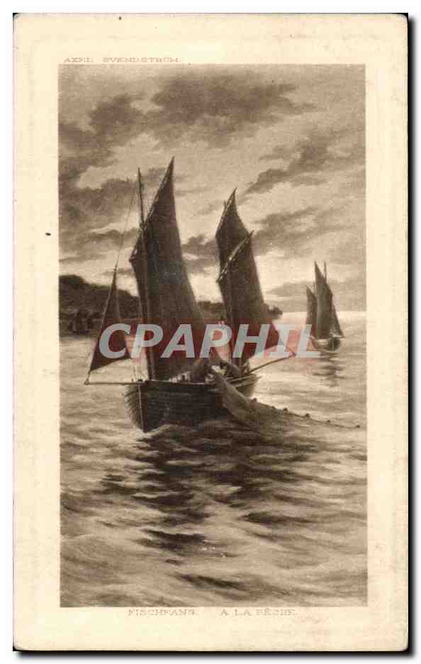 FAntaisie CPA Bateau Boat ship Voilier 