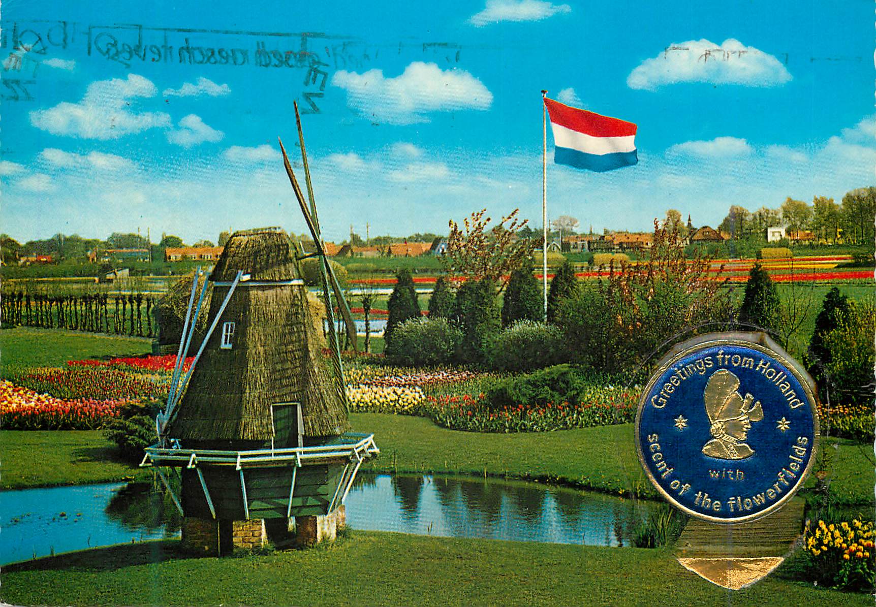 CPM Holland Land of Flowers and wind mille