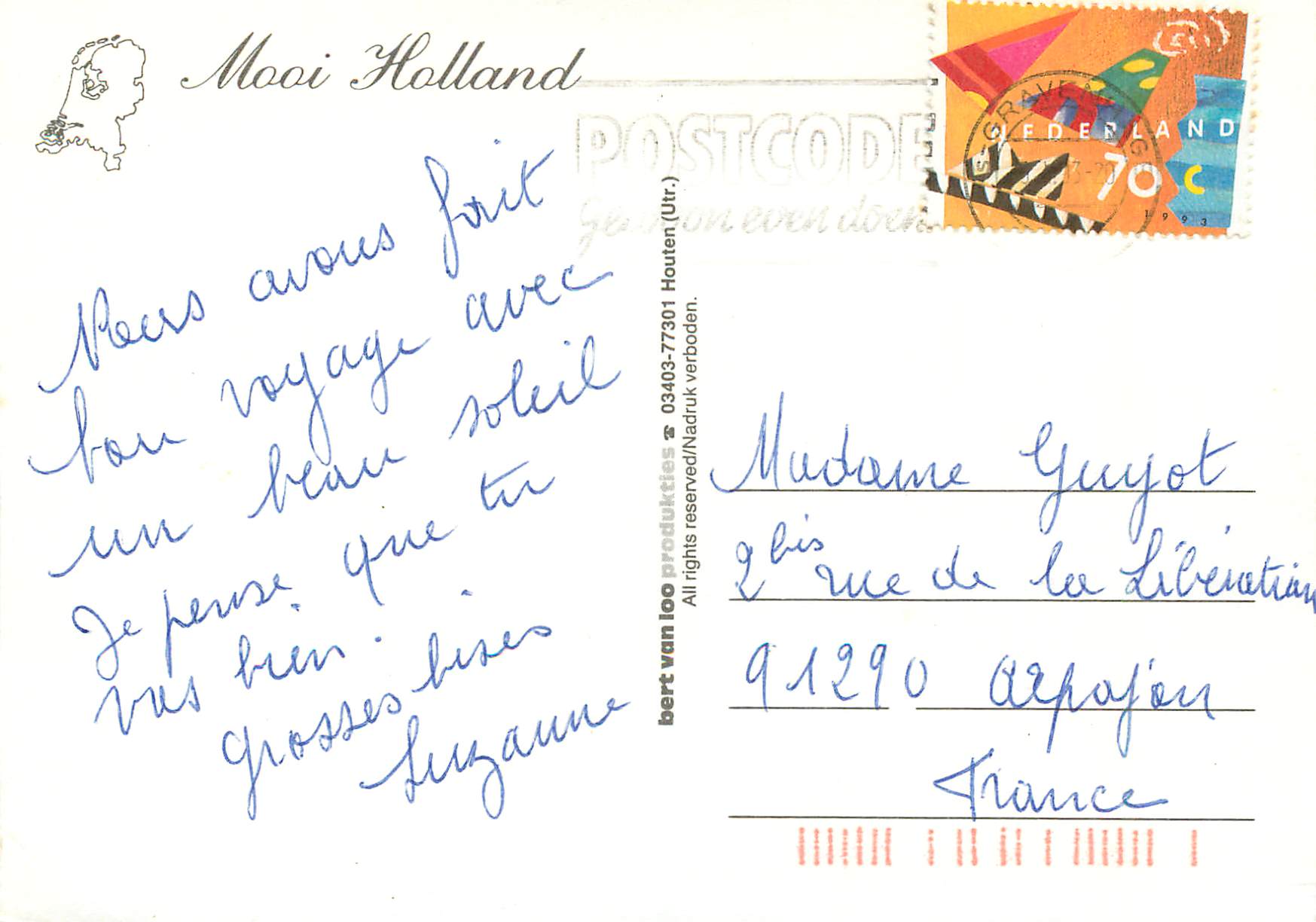 CPM Holland — Rückseite