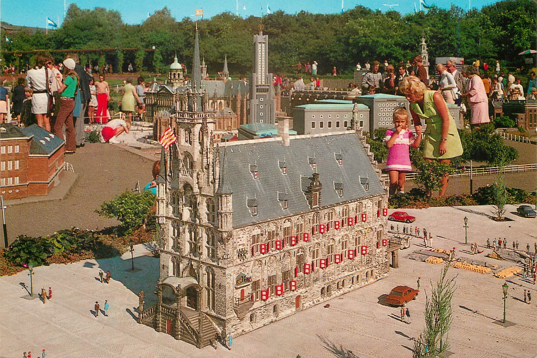 CPM Miniatuurstad Madurodam Den Haag Hotel de ville a Gourda