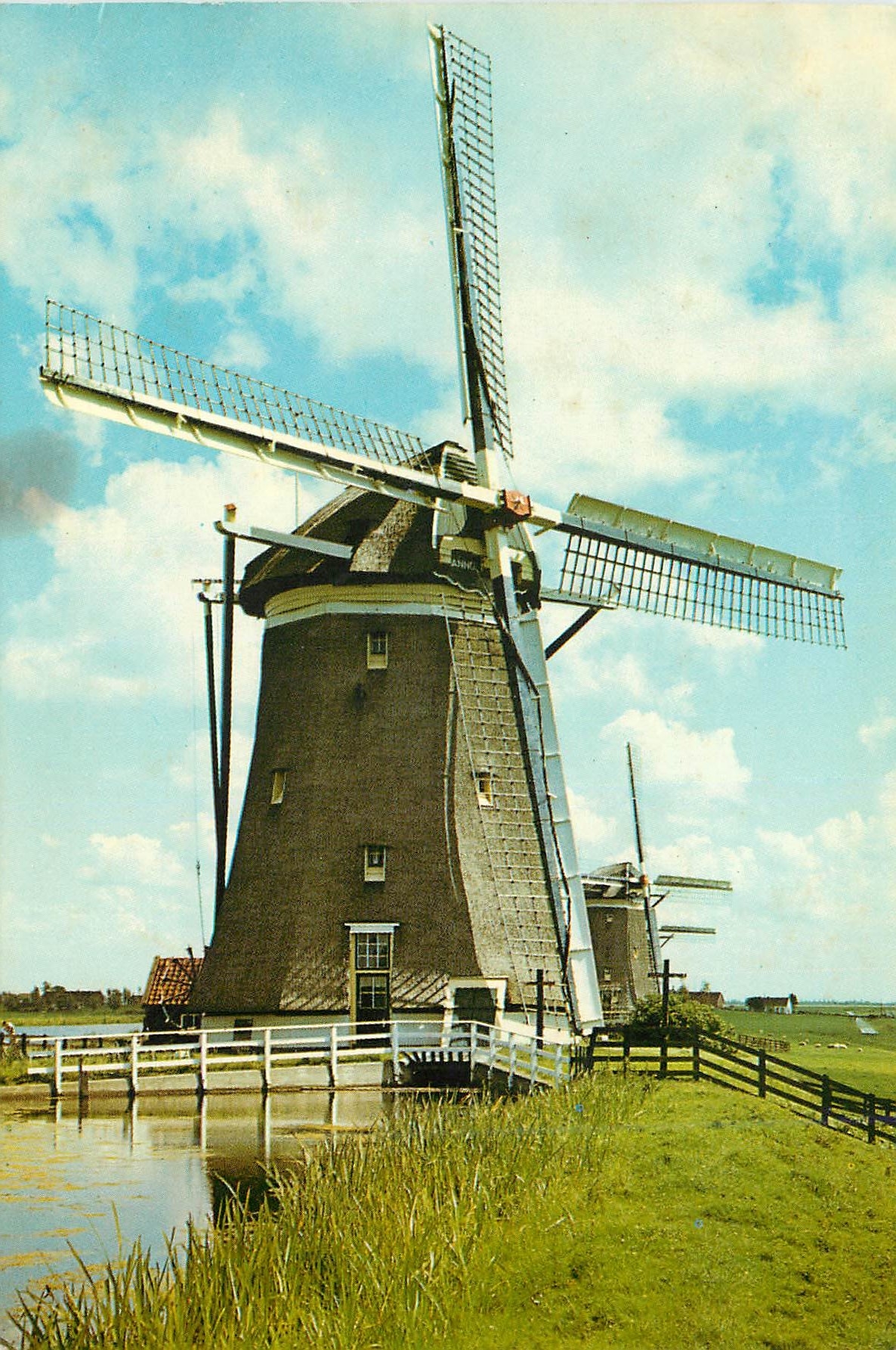 CPM Leidschendam Holland Stepwise pumping mills of the Driemanspolder Moulin a vent