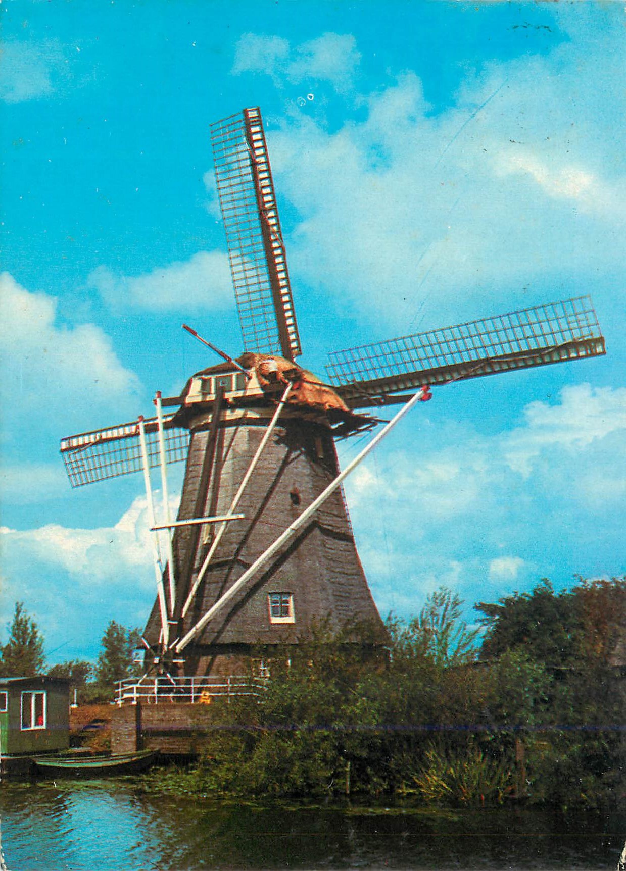 CPM Molen Dutch Windmill Moulin a vent