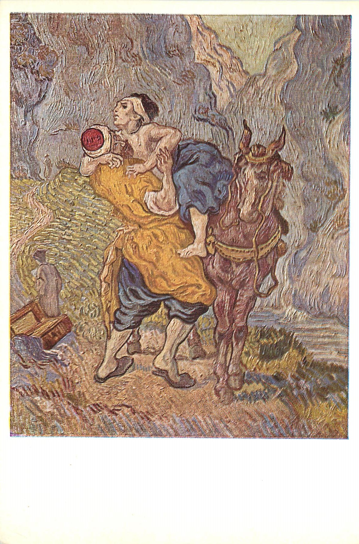 CPM Vincent Van Gogh The good Samaritan after Delacroix St Remy