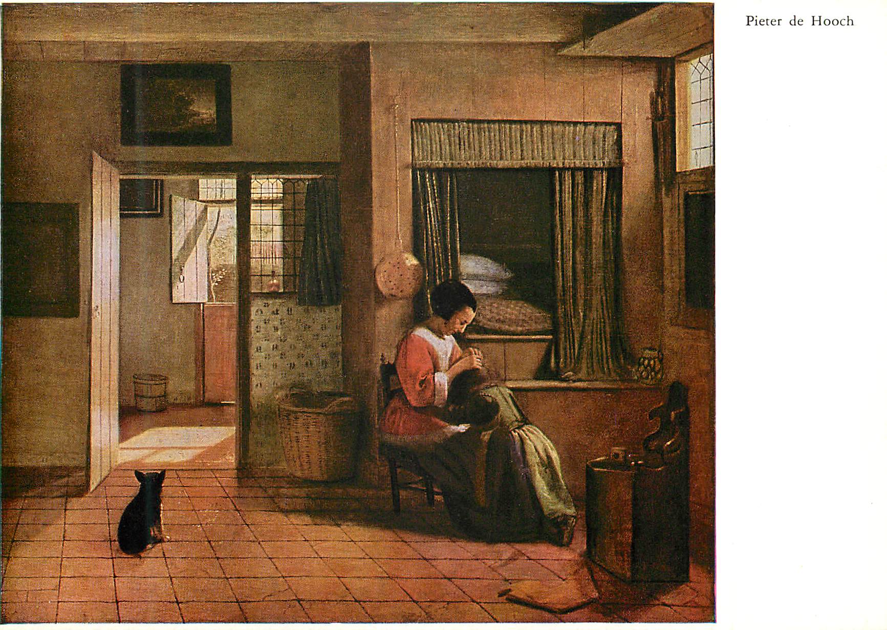 CPA Rijksmuseum Amsterdam Pieter de Hooch A Mothers Duties