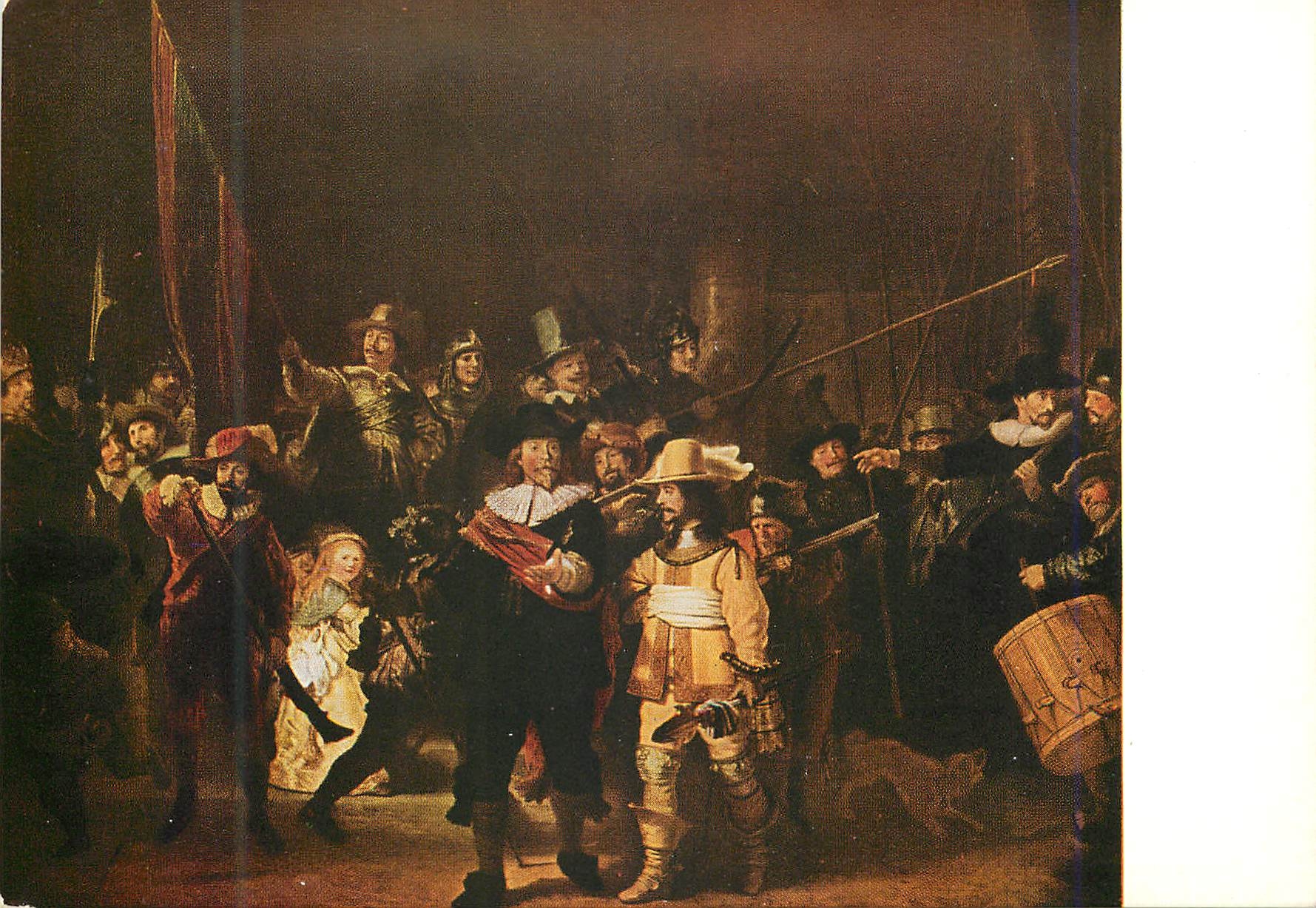 CPA Van Ryan Rembrandt La ronde de nuit