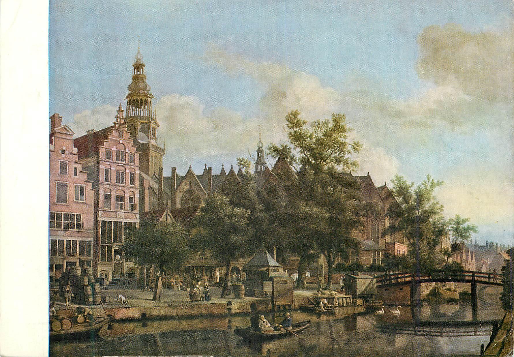 CPA Jan Van Der Heyde Vue d Amsterdam
