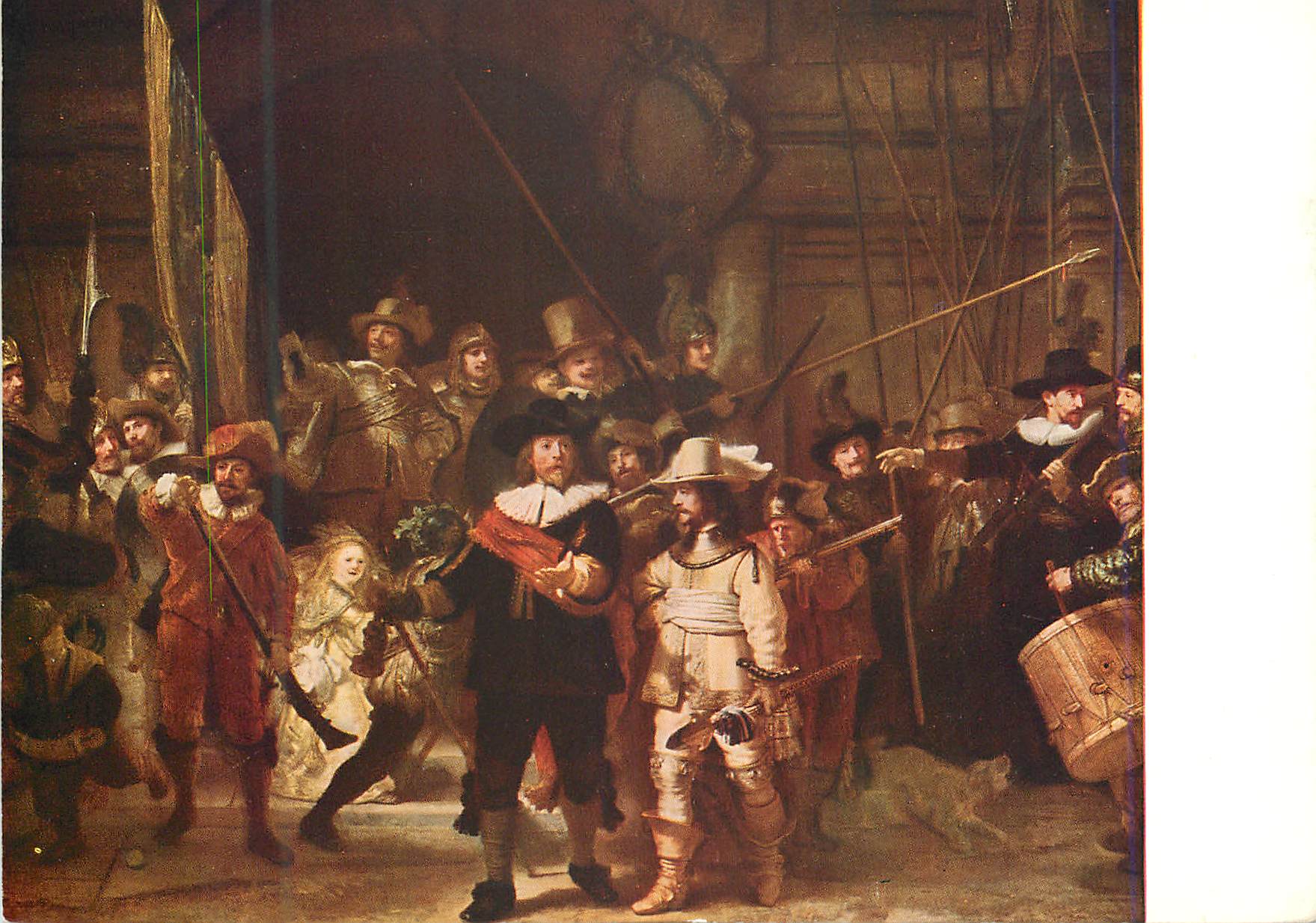CPA Rijksmuseum Amsterdam Rembrandt van Rijn La ronde de nuit