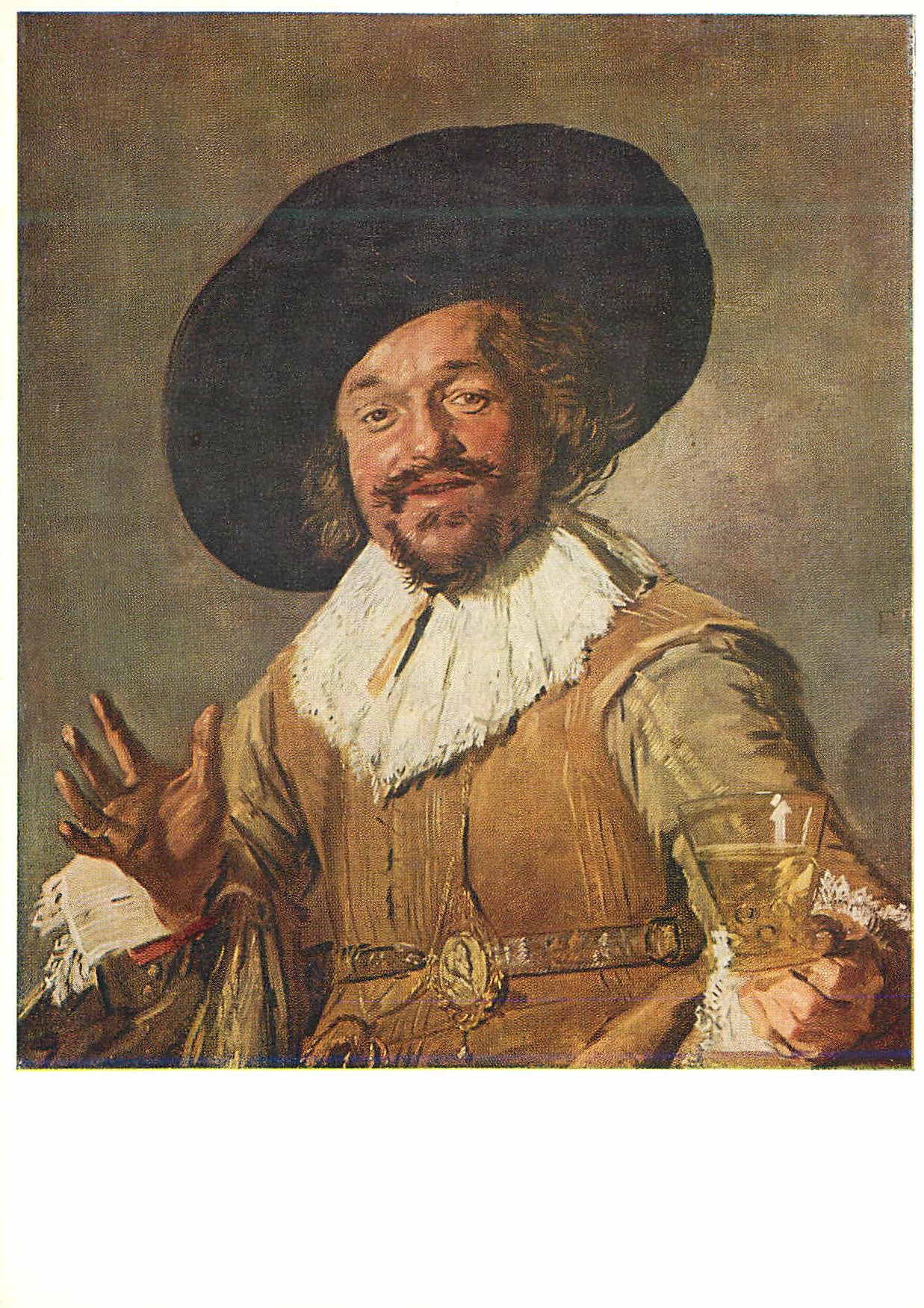 CPA Rijksmuseum Amsterdam Frans Hals Le Joyeux buveur