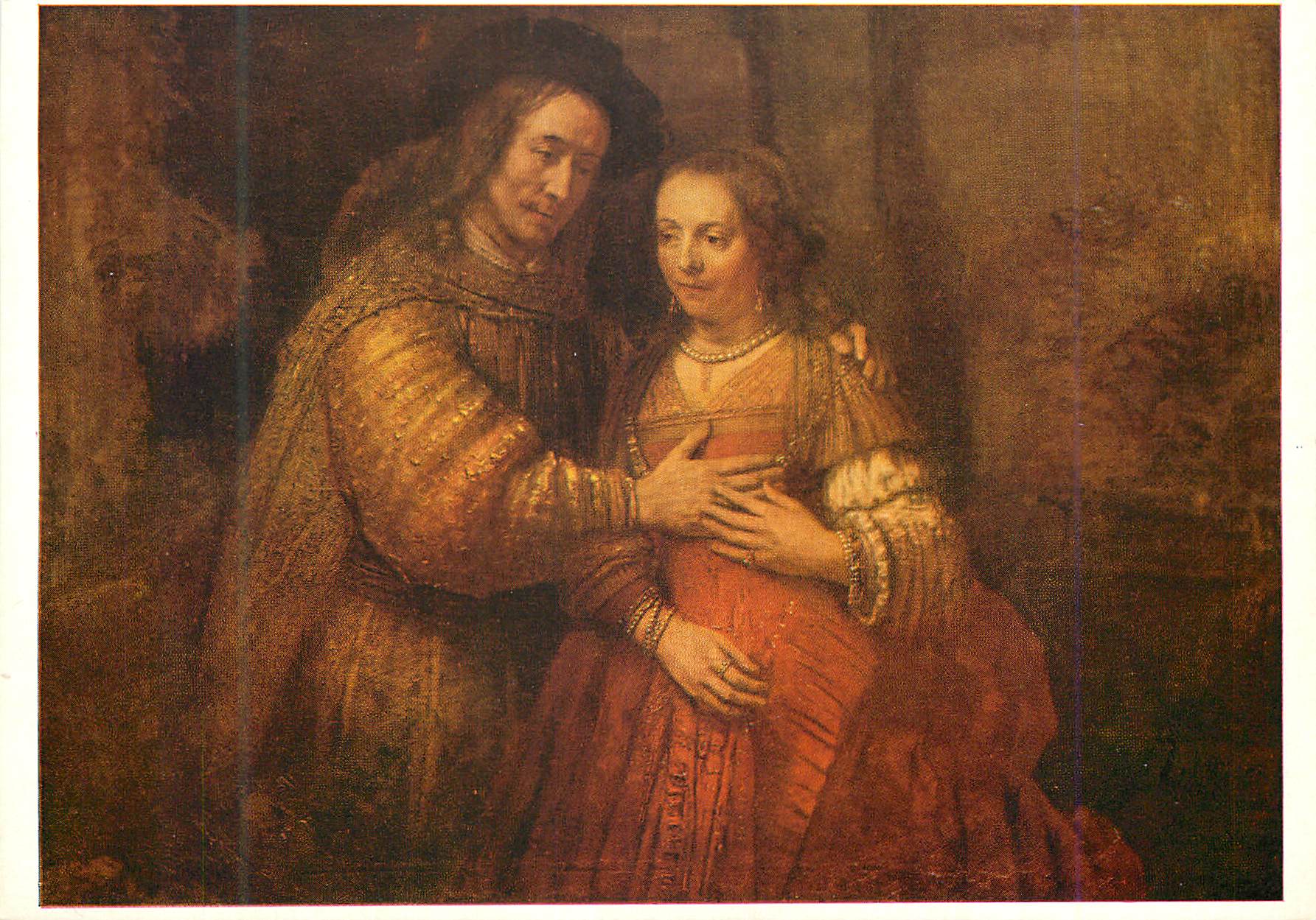 CPA Rijksmuseum Amsterdam Rembrandt van Rijn The jewish bride