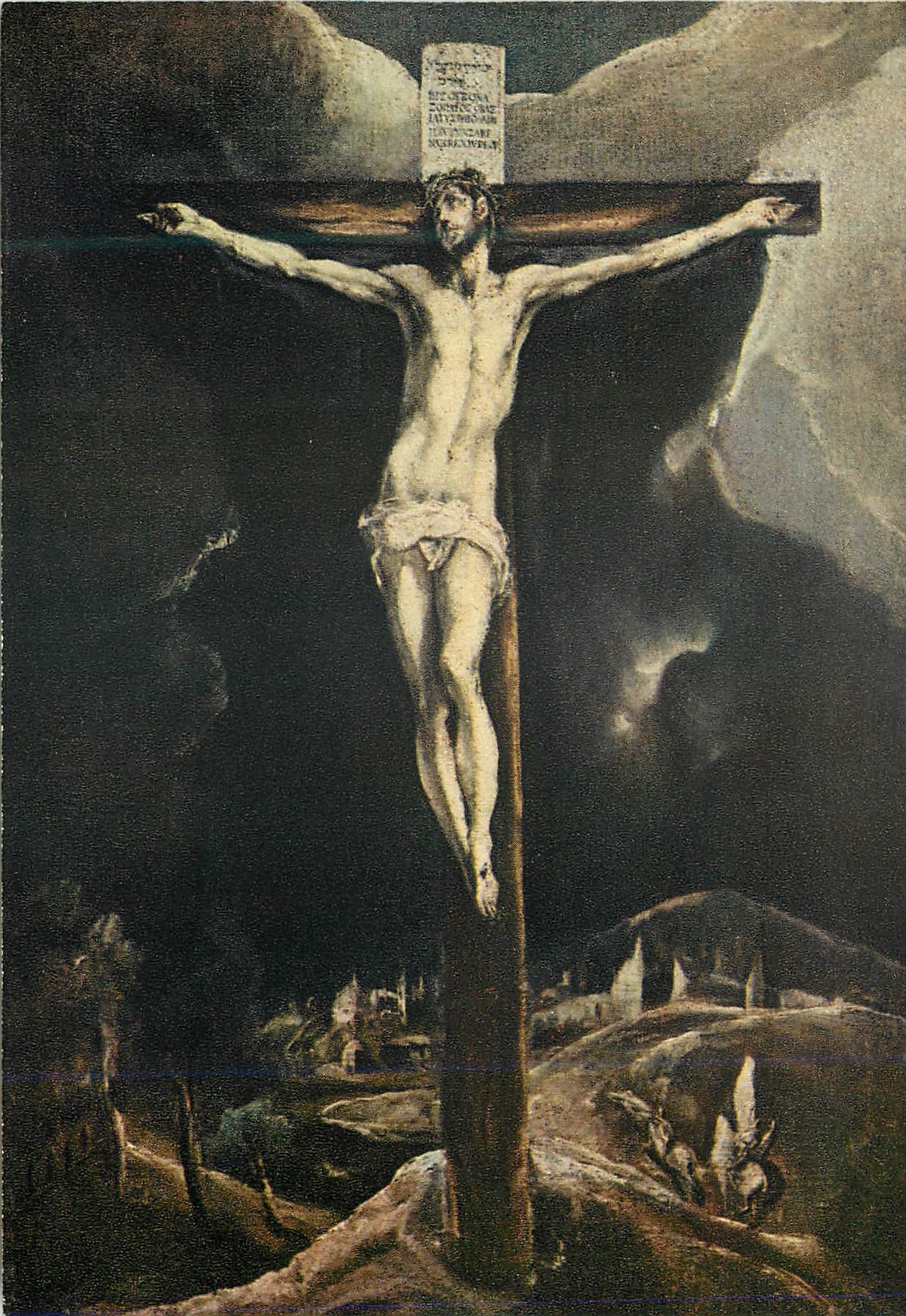 CPA Rijksmuseum Amsterdam El Greco Christ crucified