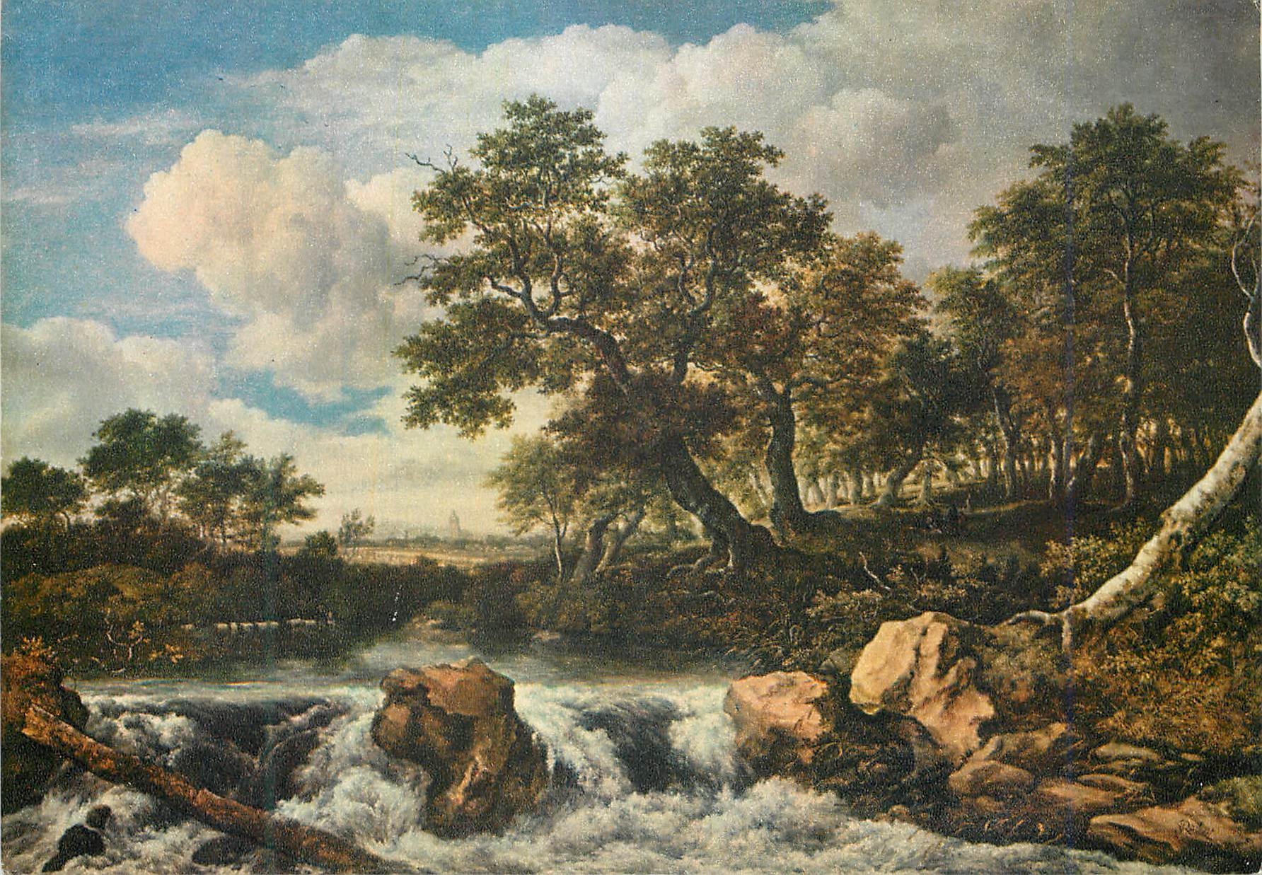 CPA Rijksmuseum Amsterdam Jacob Van Ruysdael Paysage