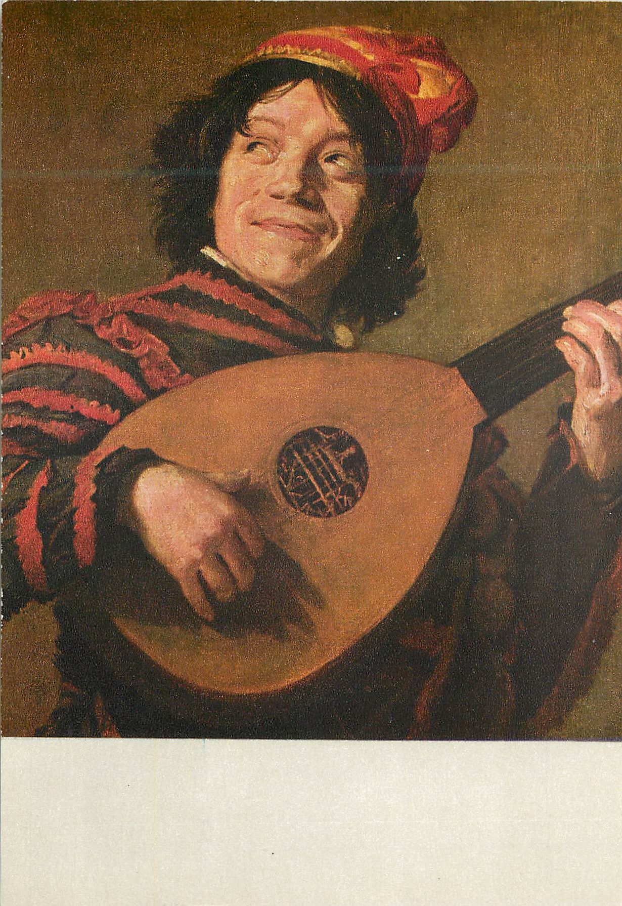 CPA Rijksmuseum Amsterdam naar Frans Hals Judith Leyster The Jute player