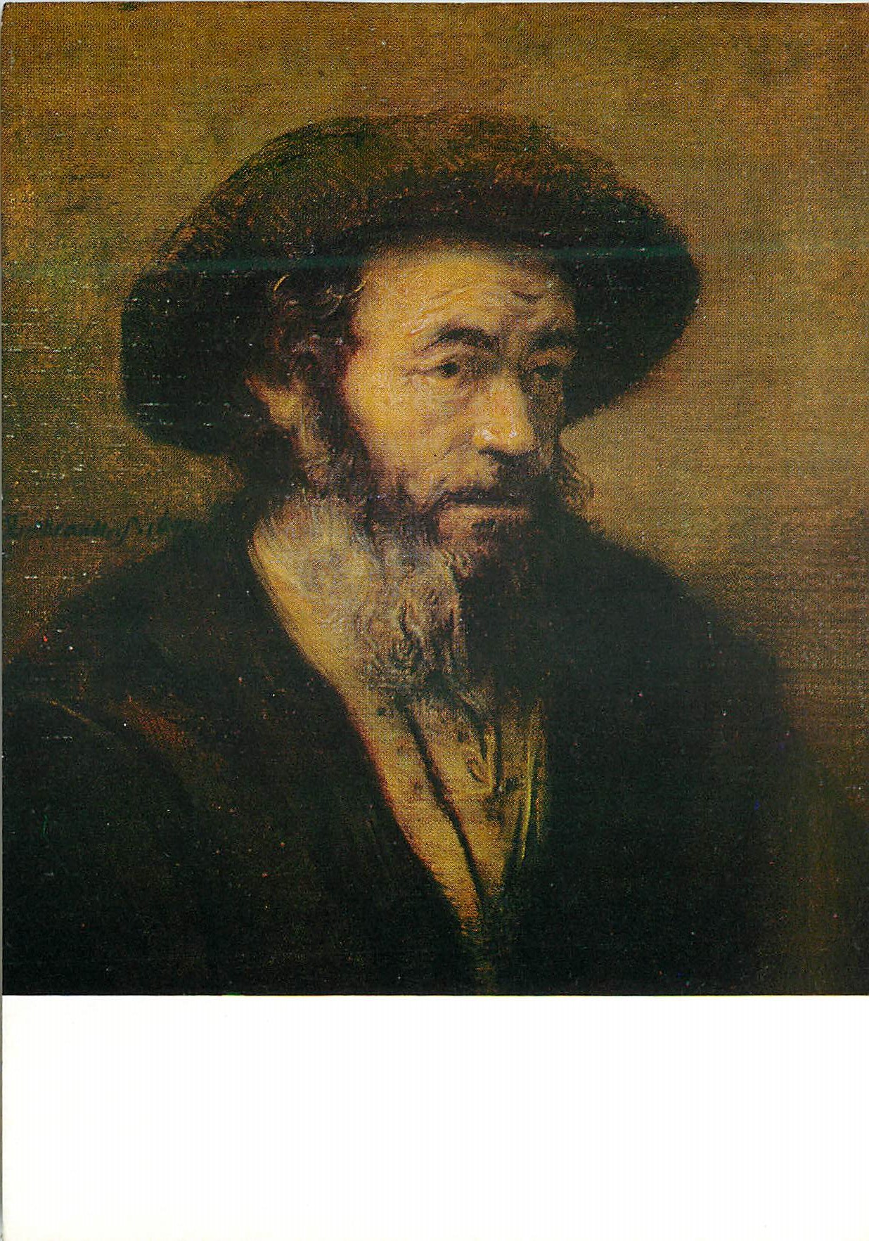 CPM Museum Boymans van Beuningen Rotterdam Rembrandt Head of an old man