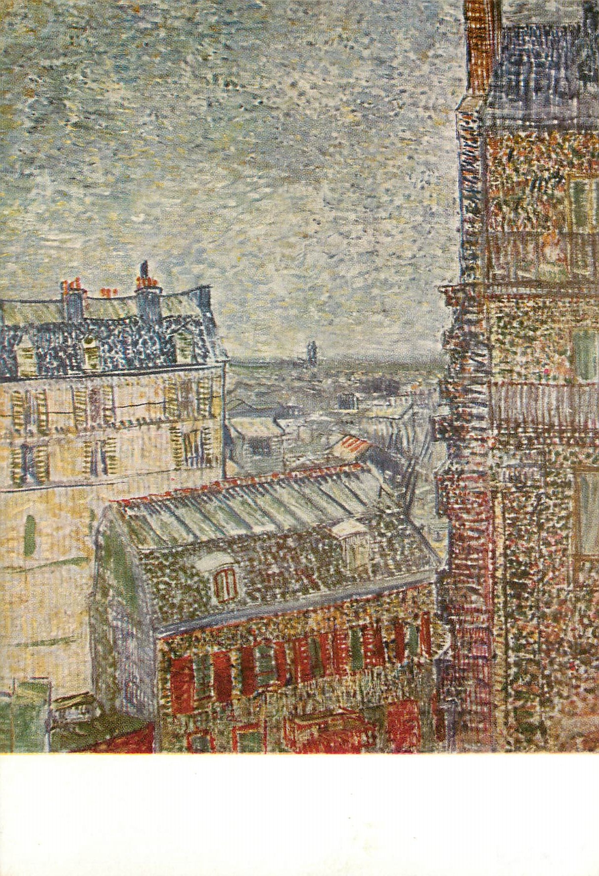CPM Vincent Van Gogh vue de la chambre de Vincent