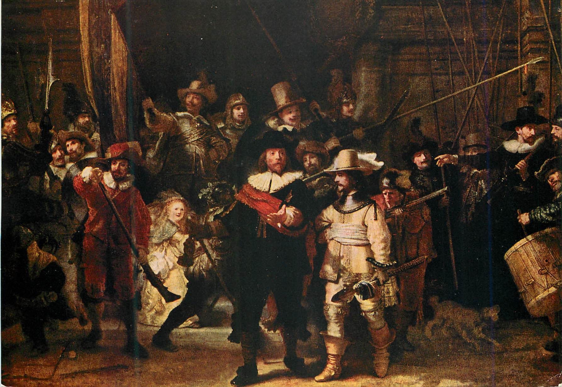 CPM Rijksmuseum Amsterdam Rembrandt van Rijn La ronde de nuit