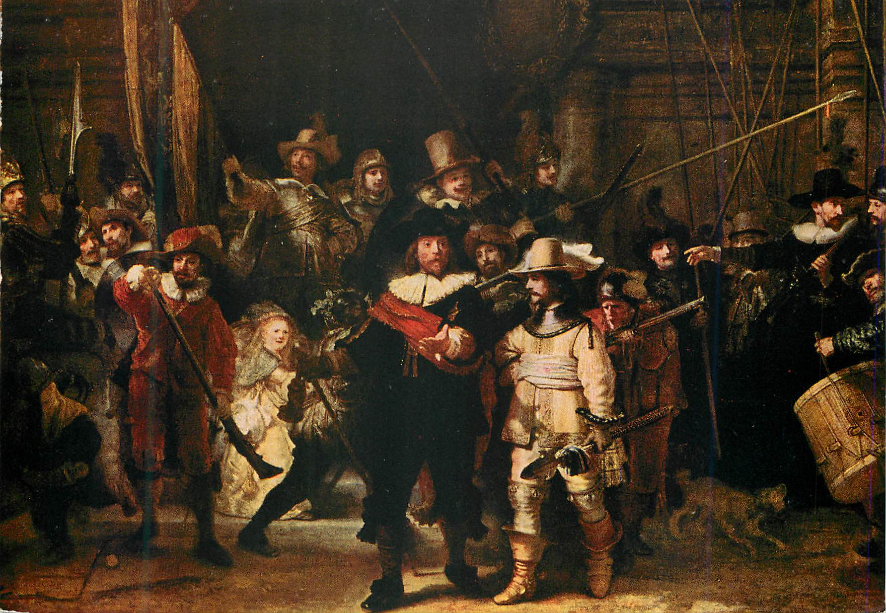 CPM Rijksmuseum Amsterdam Rembrandt van Rijn La ronde de nuit