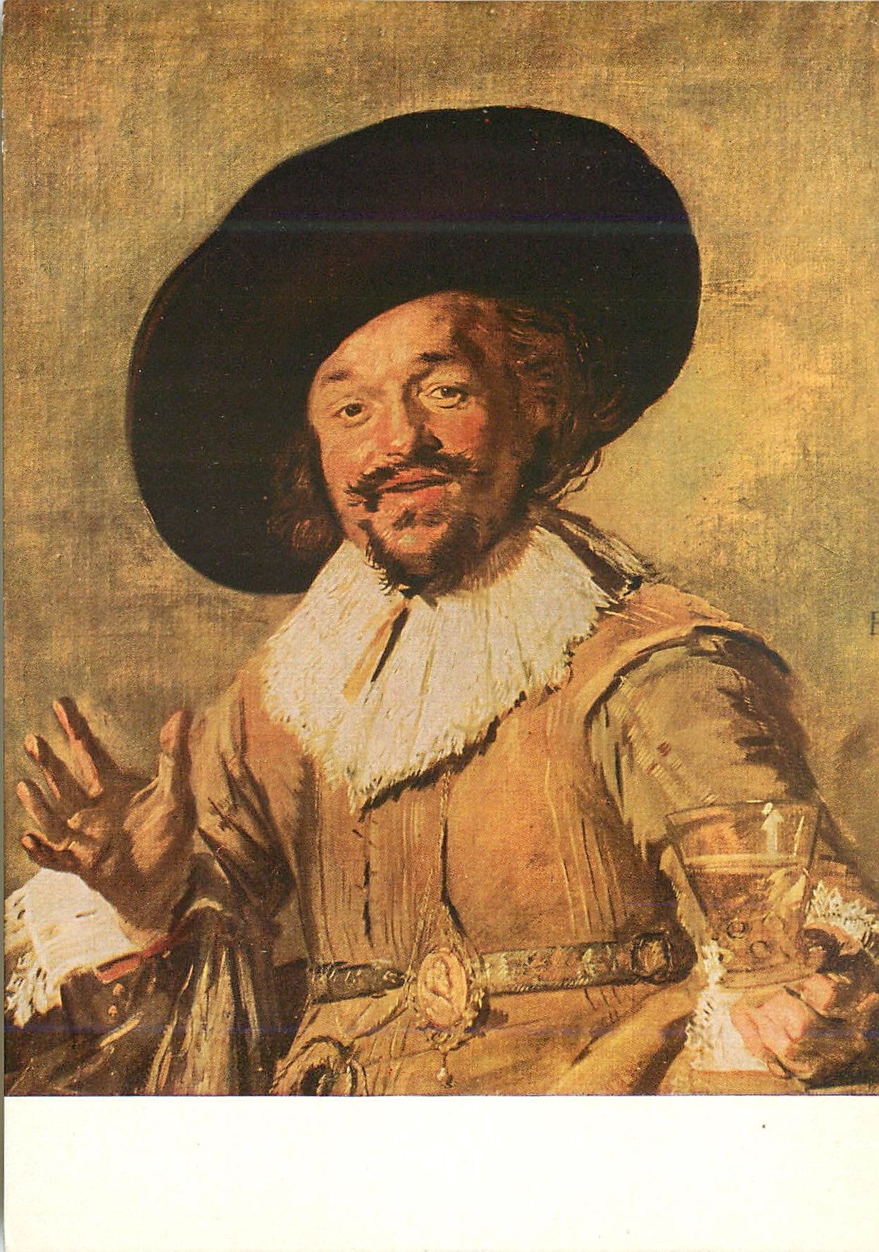 Frans Hals — Le joyeux buveur — Rijksmuseum-Amsterdam