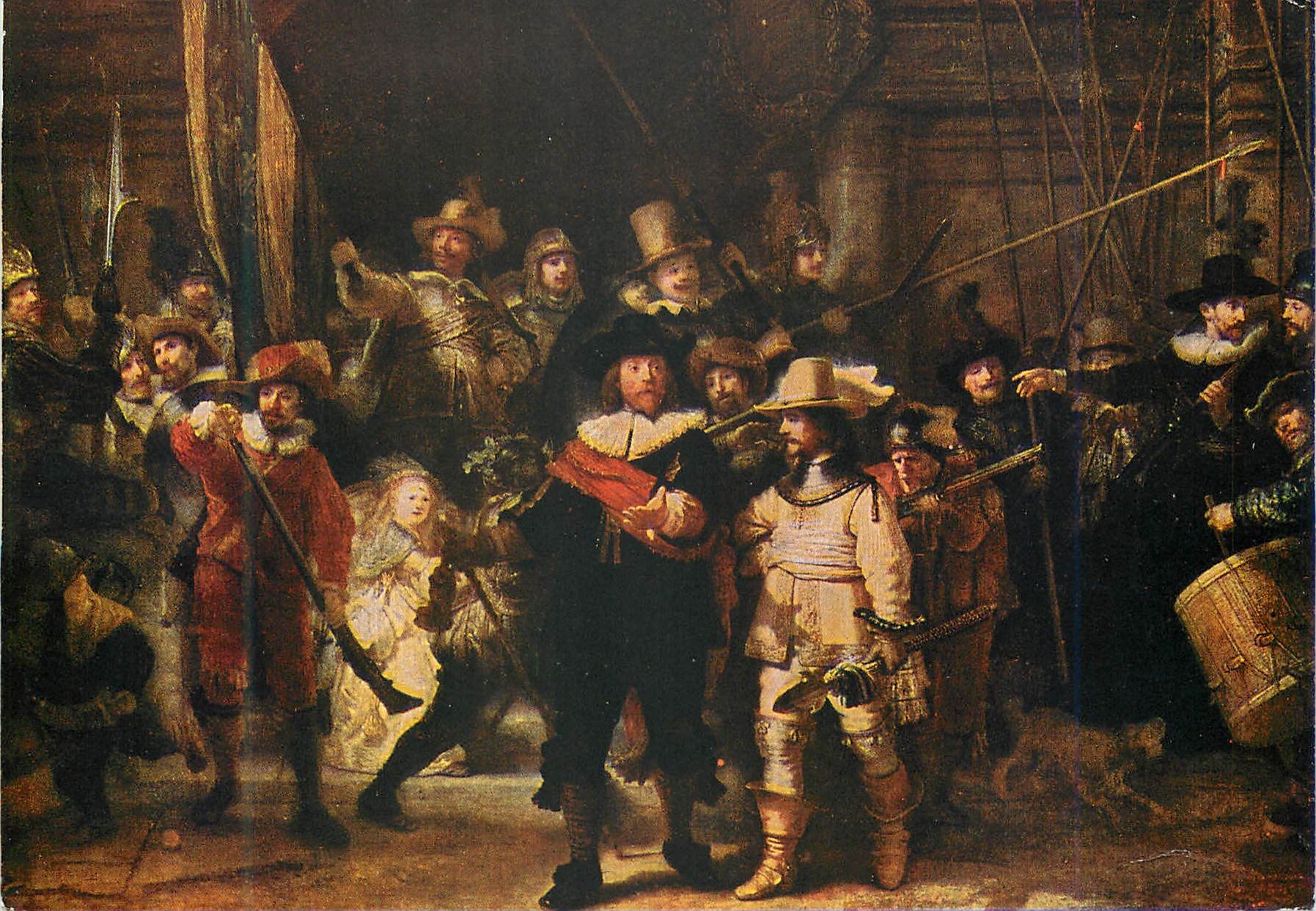 CPM Rijksmuseum Amsterdam Rembrandt van Rijn La ronde de nuit