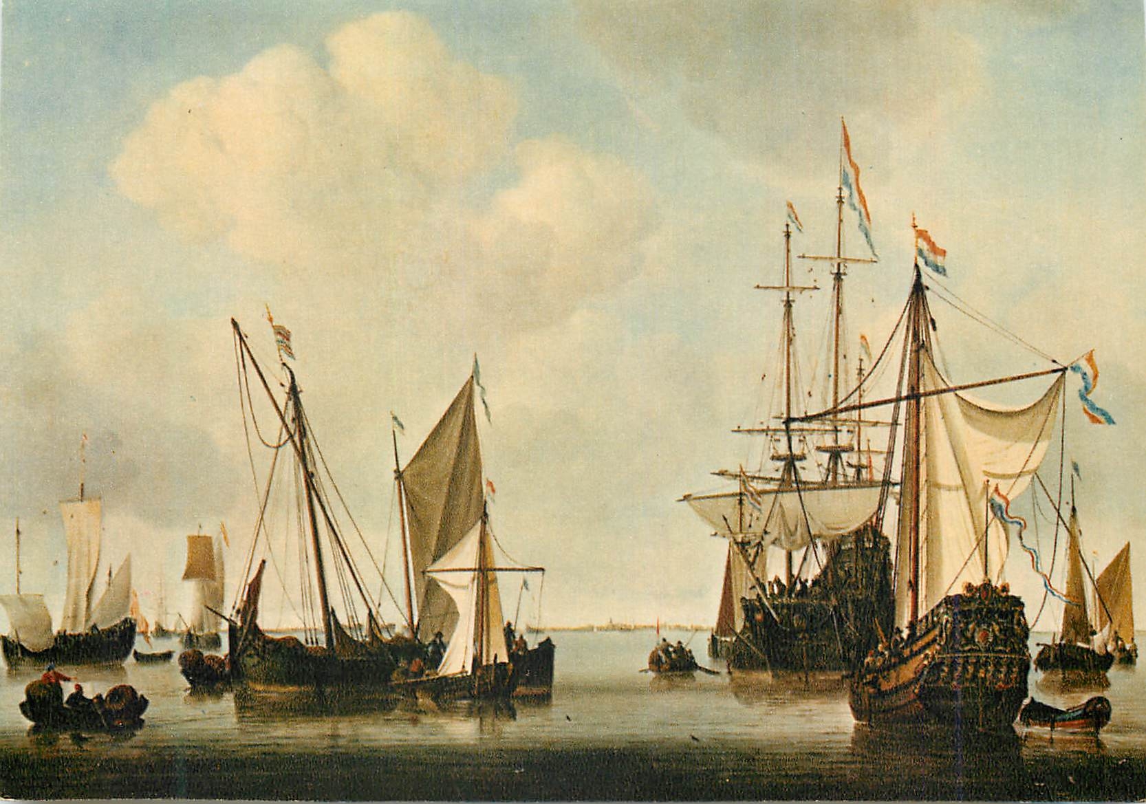 CPM Willem van de Velde de Jonge Oorlogsschepen Men of War