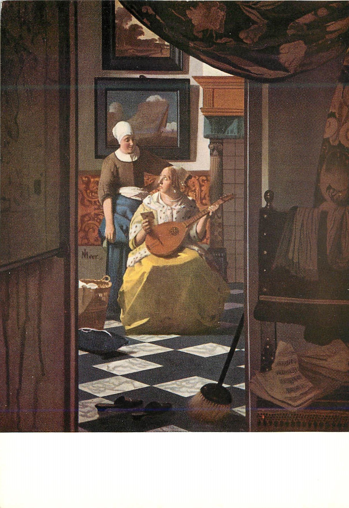 CPM Rijksmuseum Amsterdam Johannes Vermeer The letter