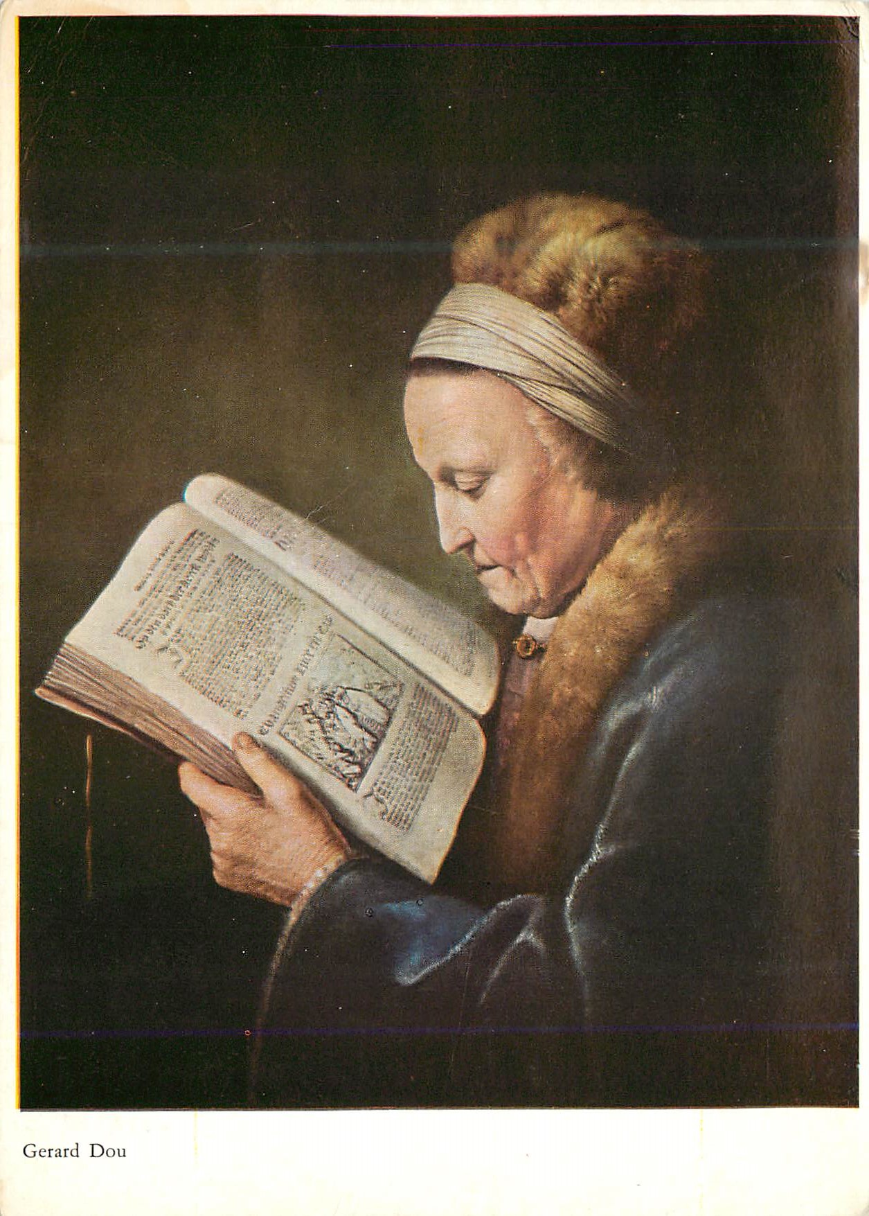 CPM Rijksmuseum Amsterdam Gerard Dou Rembrandts mother