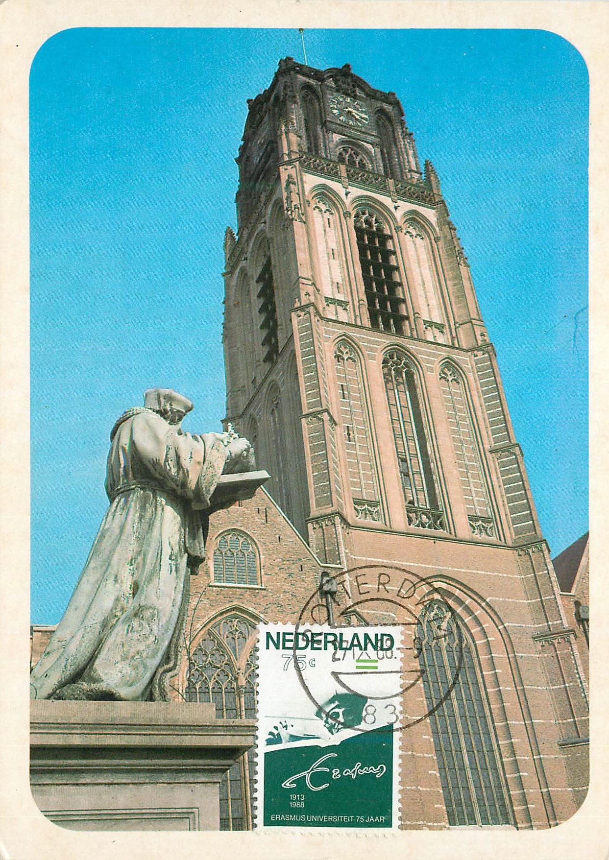 CPM Rotterdam Holland Grote of St Laurenskerk
