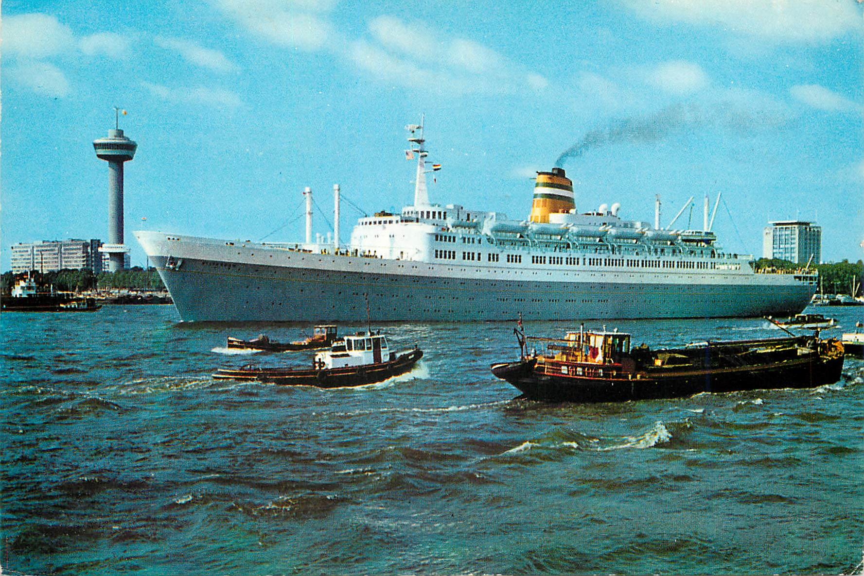 s.s. Statendam — Holland-America Line — Rotterdam, Hollande