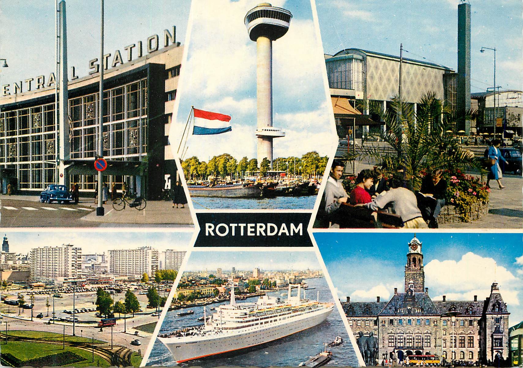 Rotterdam — vue panoramique — Gebr. Spanjersberg N.V., Rotterdam