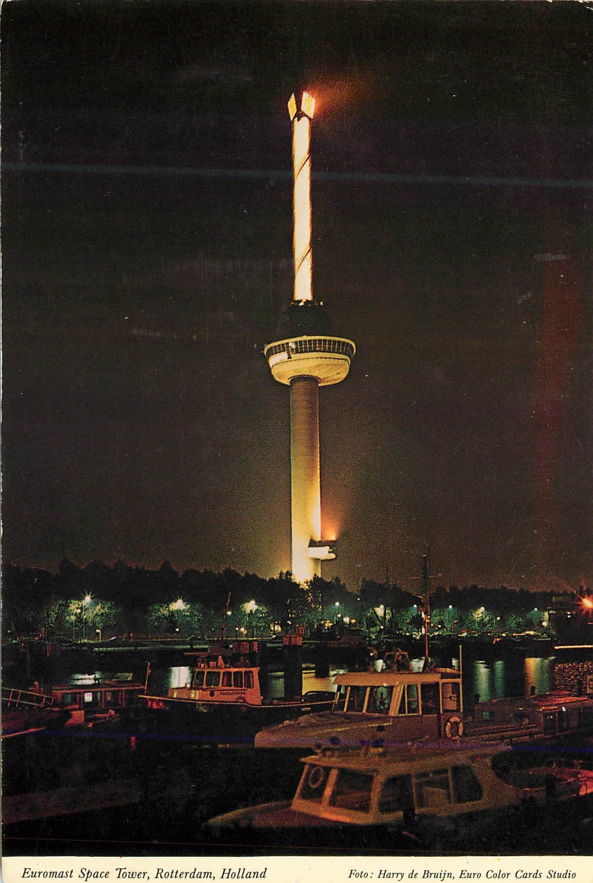 CPM Rotterdam Holland Euromast Space Tower
