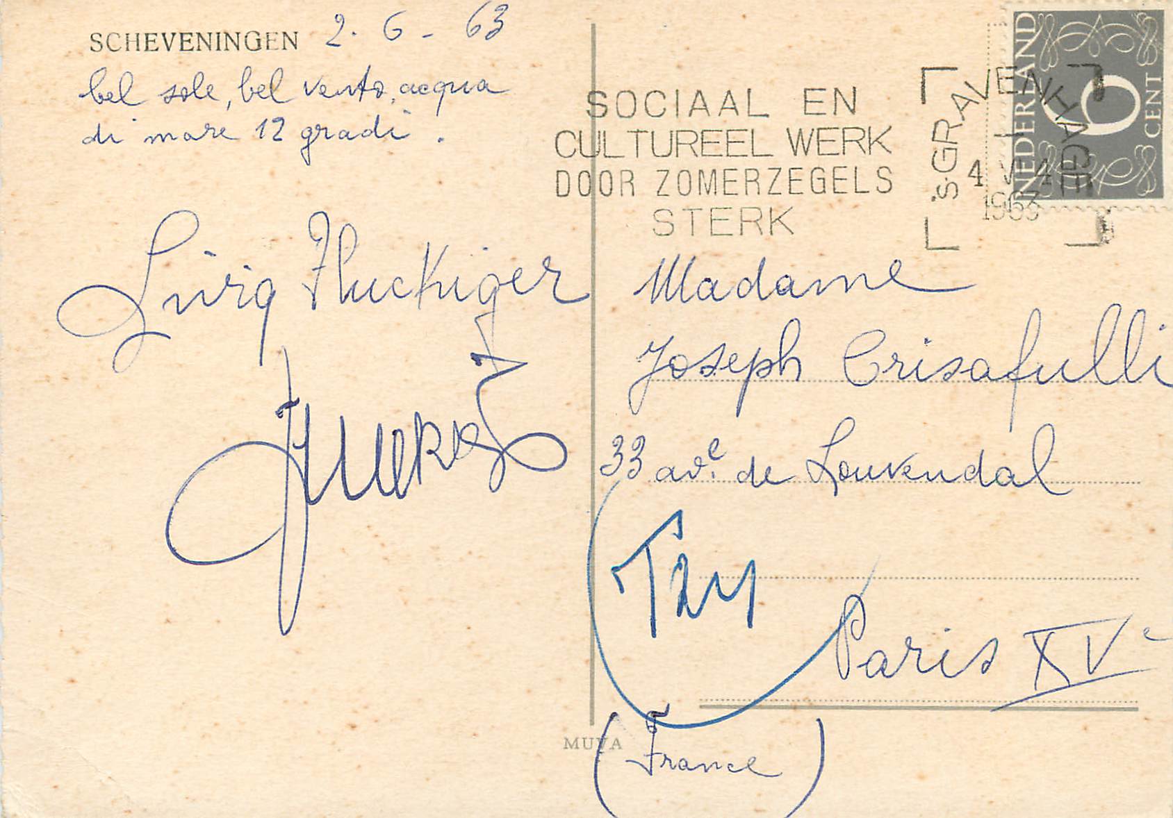 CPM Scheveningen — Rückseite